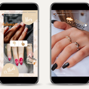 fall autumn canva nail salon template nail tech nail instagram post instagram story fall autumn nail art template Manicure templates graphics nail salons Beauty templates Nail salon branding Nail salon templates Nail salon instagram template nail art editable instagram fall autumn instagram stickers