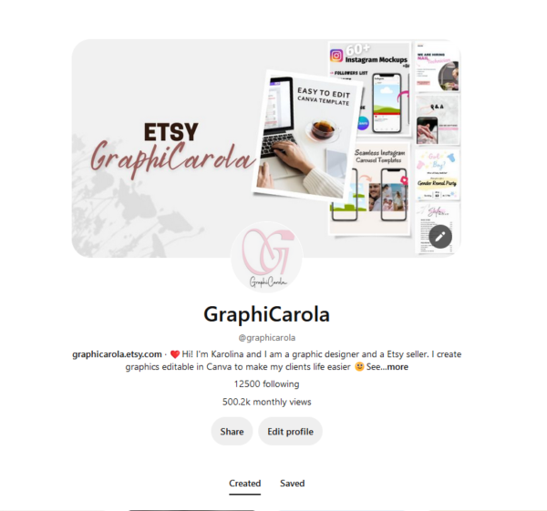 Example of used banners pinterest Pinterest Banner Image Template, Cover Picture Pinterest, Pinterest Account Banner, Mockup Editable Canva