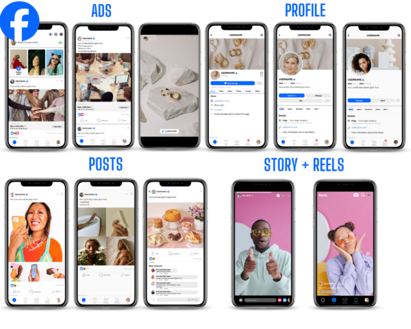 Social Media Mockups Templates Bundle Canva - Image 2