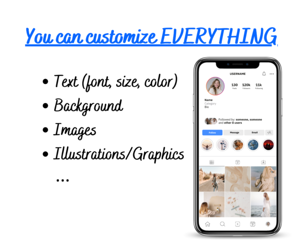 Social Media Mockups Templates Bundle Canva - Image 5