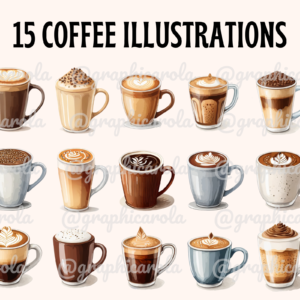 Coffee Menu Template, Coffee Shop Menu Template, Cafe Menu, Price List, Coffeehouse, Digital Instant Download, Canva Editable Menu | Modern Business