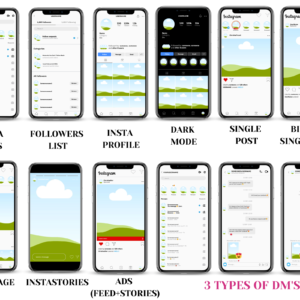 Social Media Mockups Templates Bundle Canva - Image 6