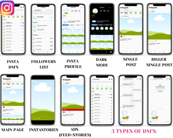 Social Media Mockups Templates Bundle Canva - Image 6