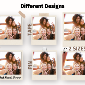 Polaroid Photo Canva Templates