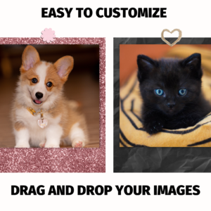 Polaroid Photo Canva Templates