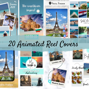 20 Travel Instagram Reels Video Templates - Image 9