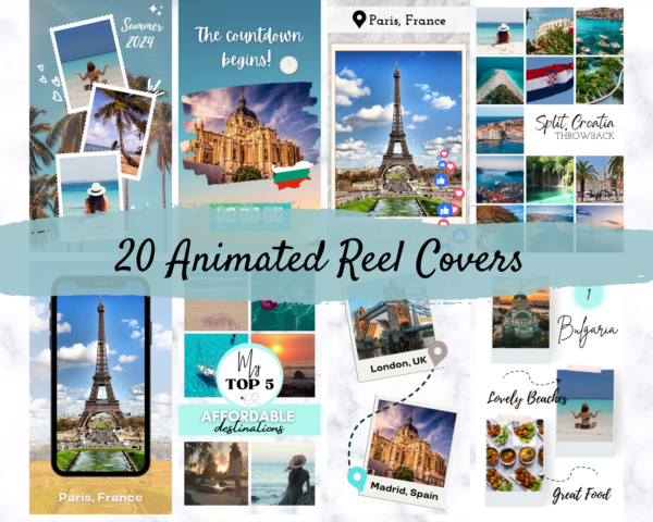 20 Travel Instagram Reels Video Templates - Image 9