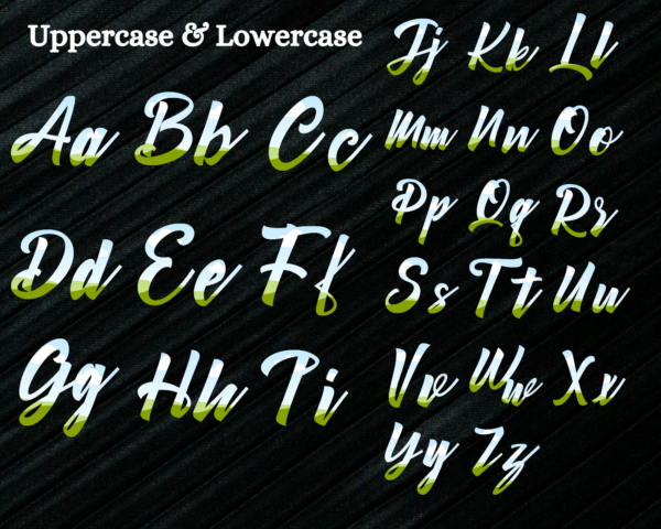 Canva Script Alphabet Frames, Customizable Handwritten Alphabet, Canva Alphabet Template, French