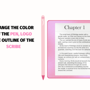 Kindle Scribe Mockup, E-book Reader Template, Kindle Scribe Book Mockup, Reader Design, Kdp mock up, Canva, Ebook Branding, Tablet E-book - Image 7