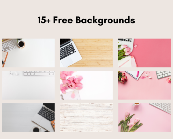 Mouse Pad Mockups Canva Template, Desktop Mat Canva Frame, Mousepad Sublimation, Custom Desk Mat, Customized Blank Mouse Pad, Large, Round - Image 8