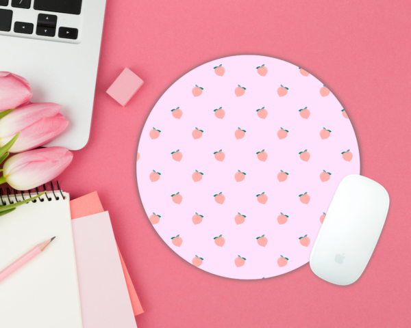 Mouse Pad Mockups Canva Template, Desktop Mat Canva Frame, Mousepad Sublimation, Custom Desk Mat, Customized Blank Mouse Pad, Large, Round - Image 6