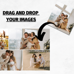 Picture Collage Templates Canva, 20 Editable Image Collage Frames Photo Collage, Grid, Instant Download drag & drop, 10x8 and 8x10 - Image 5