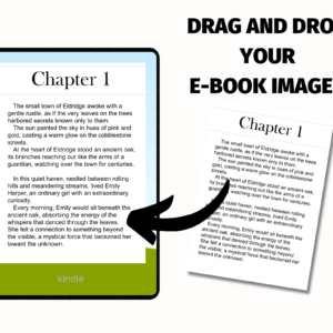 Kindle Mockup Canva, E-book Reader Template, Kindle Book Mockup, Kindle Reader Design, Kdp mock up template, digital book, Canva, Ebook Branding - Image 5