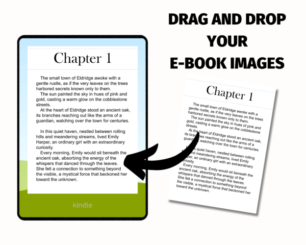 Kindle Mockup Canva, E-book Reader Template, Kindle Book Mockup, Kindle Reader Design, Kdp mock up template, digital book, Canva, Ebook Branding - Image 5