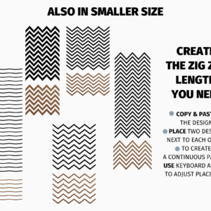 Chevron Frame Zig Zag Canva Frame Stripes, Digital, Chevron, Chevron Photo Frame, Drag & Drop, Instant Download, Zig-Zag Chevron Pattern
