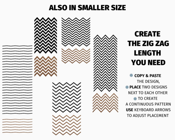 Chevron Frame Zig Zag Canva Frame Stripes, Digital, Chevron, Chevron Photo Frame, Drag & Drop, Instant Download, Zig-Zag Chevron Pattern