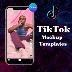 Customizable TikTok Mockup Templates - For you Page, TikTok Profile, Design eye-catching video previews effortlessly. Perfect for enhancing your TikTok content presentation. Stand out with professionally crafted mockups for a polished and engaging profile