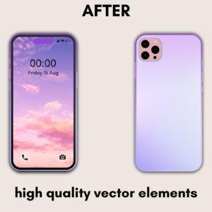 iPhone Mockups Canva Template, Smartphone Mockups, iPhone 15, iPhone 14, iPhone Case Mock up, Sublimation iPhone, Camera Cover, Screen, Blank Phone - Image 3