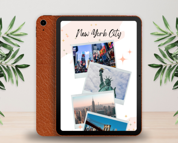 iPad Mockup Canva 10th Generation iPad Template Tablet Case Sublimation PLR Digital Planner Mockup | Editable Drag Drop Blank iPad Branding
