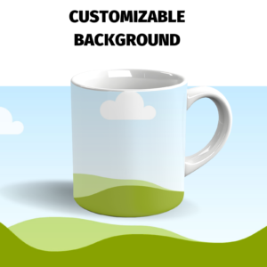 Mug Mockup Canva 11oz Template, Coffee Mug Mockup, Cup Mockup, Front, Back, Ceramic, White Custom Drag & Drop, Background, Instant Download
