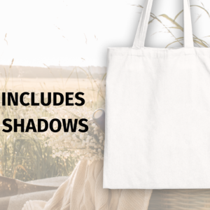 Canvas Bag Mockup, Mockup Tote bag, Canva Template