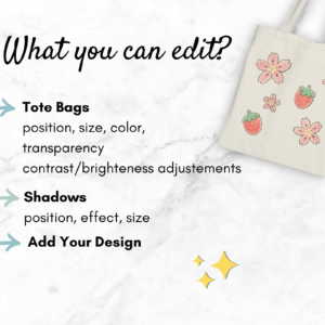Canvas Bag Mockup, Mockup Tote bag, Canva Template