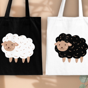 Canvas Bag Mockup, Mockup Tote bag, Canva Template