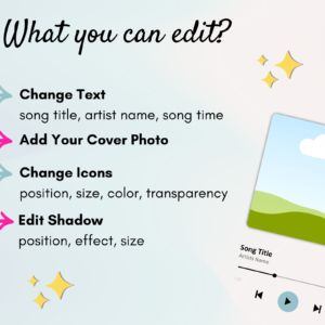 Music Player Canva Template, Song Player, Audio Player Music Player Template, Audio Design, Canva Mockup, Sound Waves Art, Album Cover Design, Media Player Mockup, Audio Visual Art, Creative Design, Podcast Artwork, Music Merch Design, T-Shirt Design Inspo, Digital Art Template