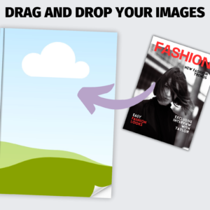 Magazine Mockup, A4 Magazine Mockup Template, Digital Magazine Mockup, Canva Magazine Template, Magazine Cover, Magazine Pages, Spread, Open, Ad, Folded
