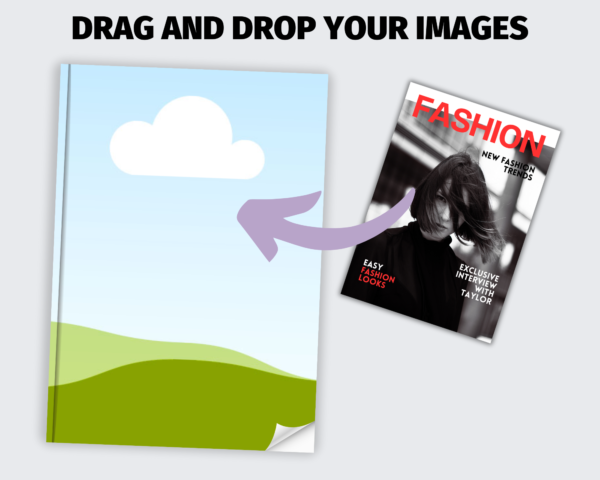 Magazine Mockup, A4 Magazine Mockup Template, Digital Magazine Mockup, Canva Magazine Template, Magazine Cover, Magazine Pages, Spread, Open, Ad, Folded