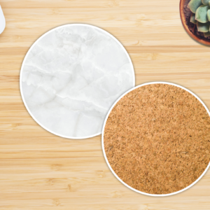 Coaster Mockup Canva Template, Custom Coaster Mockup, Round Coaster, Square Coaster, Sublimation Coaster Template, Digital, Editable, DIY