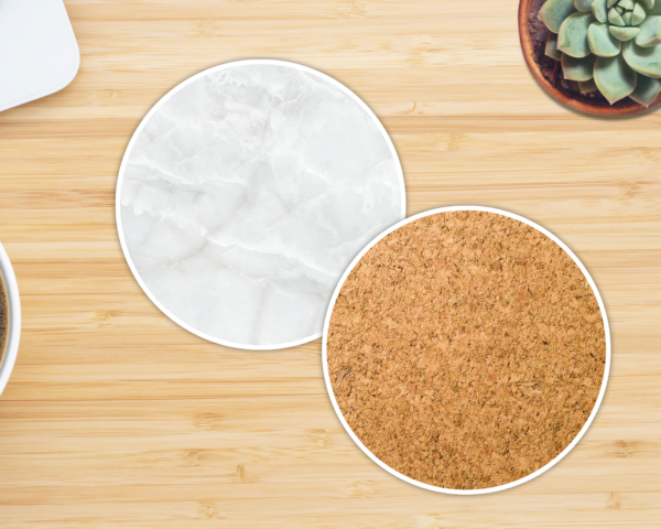 Coaster Mockup Canva Template, Custom Coaster Mockup, Round Coaster, Square Coaster, Sublimation Coaster Template, Digital, Editable, DIY