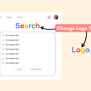 Google Search Mockups, Search Engine Mockup, Canva Template, Browser Digital Mockup, Editable Search Results, Search Bar Search Page Mock up