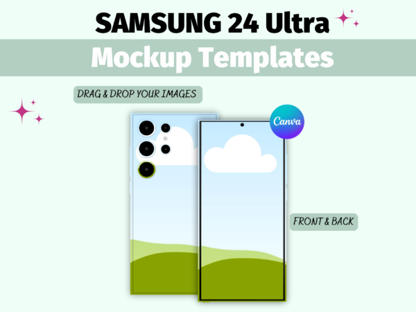 Samsung 24 Ultra Mockup, Phone Mockup, Sublimation Samsung, Phone Case Mockup, Canva Template, Samsung Case Mockup, Latest Samsung Case