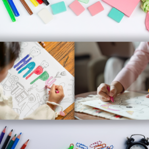 Square Book Mockup, Square Magazine Mockup, Square Coloring Book, Square Kids Book Mockup, KDP Mockup, Book Cover Square Book Canva Template - Image 8