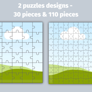 Puzzles Canva Mockup, Jigsaw puzzles Mockup, Puzzle Box, Puzzle Picture, Canva Frame Template, Sublimation Mockup, Custom Puzzle Mockup, Digital