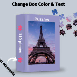 Puzzles Canva Mockup, Jigsaw puzzles Mockup, Puzzle Box, Puzzle Picture, Canva Frame Template, Sublimation Mockup, Custom Puzzle Mockup, Digital