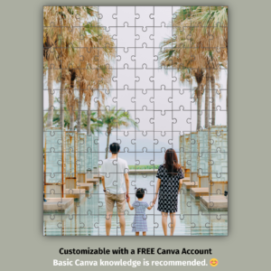 Puzzles Canva Mockup, Jigsaw puzzles Mockup, Puzzle Box, Puzzle Picture, Canva Frame Template, Sublimation Mockup, Custom Puzzle Mockup, Digital