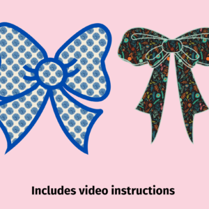 Bow Canva Frames, Ribbon Canva Frame, Template, Png Custom Bow, Coquette, Hair Bow, Illustration Bundle, Editable - Image 7