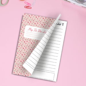 To Do List Notebook, Floral To Do List, Cute To Do List, Girly To Do List, School Checklist, Work Checklist, Journal Checklist, To Do List Planner, Floral Notebook, Cute Notebook, Girly Notebook, School Planner, Work Planner, Journal Planner, Checklist Notebook, Floral Checklist