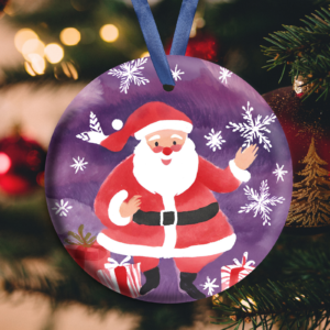 Ornament Mockups Canva, Sublimation Mockup, Round, Star, Heart, Xmas Decor Ball - Image 7