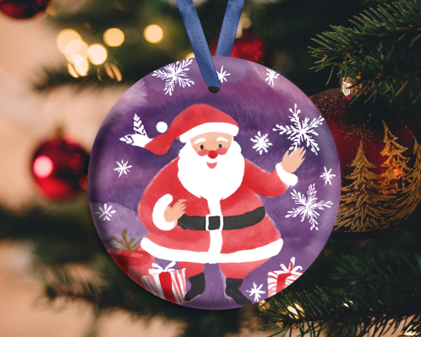 Ornament Mockups Canva, Sublimation Mockup, Round, Star, Heart, Xmas Decor Ball - Image 7