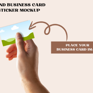 Hand Business Card Mockup, Business Card Mockup, Invitation Mockup, 3.5 x 2, Branding, Blank Card Mockup, Visit Card Mockup, Name Card Canva