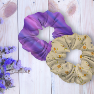 Scrunchie Mockup Canva Template, Scrunchie Sampler, Showcase your design, Hair Accessory Mockup, Digital Scrunchie Hair Tie Display Template