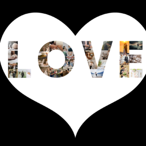 I Love You Canva Frames Template, Romantic Gift, Drag&Drop Your Images, Love, Instant Download Gift Boyfriend Girlfriend Canva Photo Frame