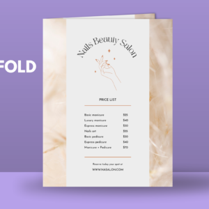 Flyer Mockup US Letter, Canva Template, US Letter, Bifold Flyer, Leaflet Mock up, Digital Flyer, Brochure, Print Branding Mockup Flyer Page Fold Mockup