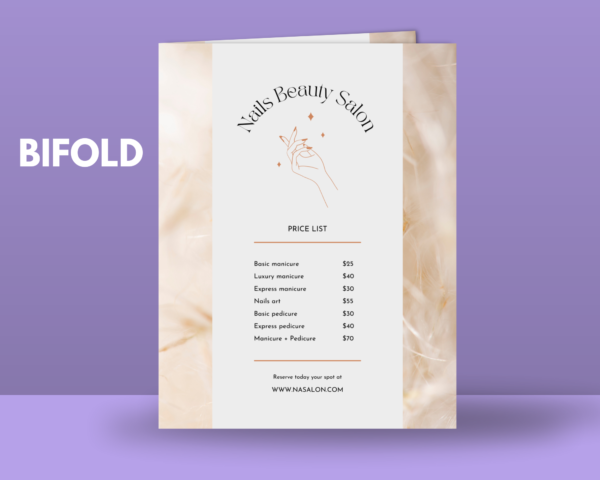 Flyer Mockup US Letter, Canva Template, US Letter, Bifold Flyer, Leaflet Mock up, Digital Flyer, Brochure, Print Branding Mockup Flyer Page Fold Mockup