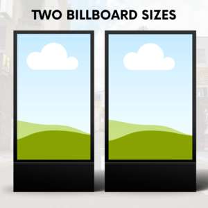 Billboard Mockup Canva Template, Advertising Mockup, Branding Mockup, Digital Billboard, Outdoor Poster Outdoor Billboard Urban Sign Signage