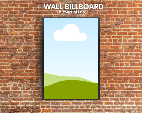 Billboard Mockup Canva Template, Advertising Mockup, Branding Mockup, Digital Billboard, Outdoor Poster Outdoor Billboard Urban Sign Signage
