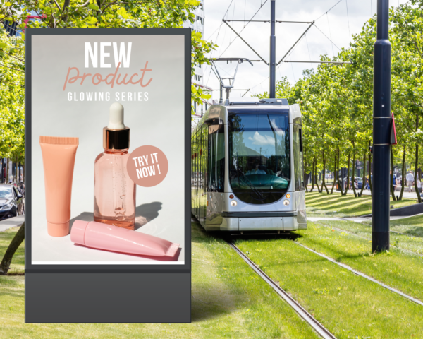 Billboard Mockup Canva Template, Advertising Mockup, Branding Mockup, Digital Billboard, Outdoor Poster Outdoor Billboard Urban Sign Signage